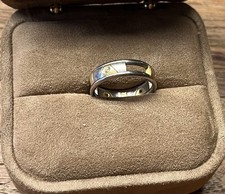 Christian Bauer Moving Line Ring 750 Palladium und 750 GG Brillanten Gr 54