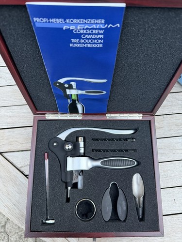 Profi hebel korkenzieher set - hebel-korkenzieher,