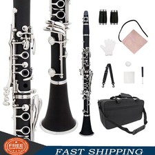 Black Ebonite Clarinet Bb 17