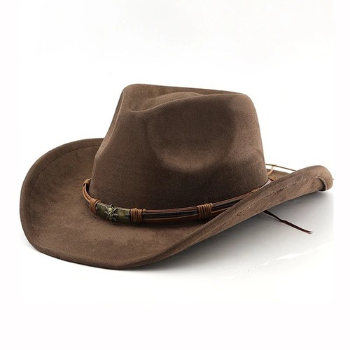 Wildleder western cowboy - western, hut