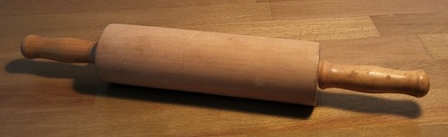 Antik alt holz - alt, teigrolle
