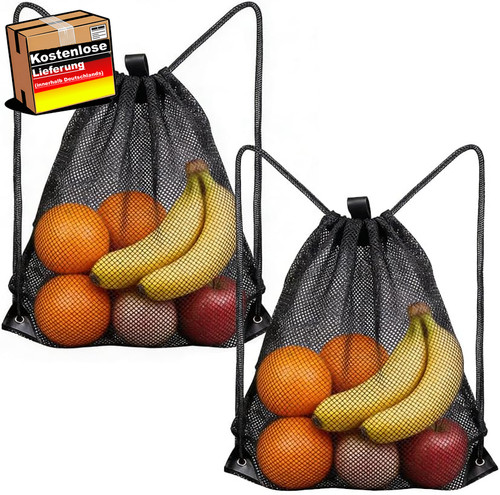 Mesh turnbeutel 2er set - turnbeutel,