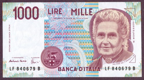 Italien 1000 lire banknote - lire,
