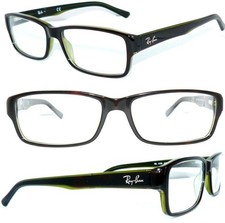 RAY BAN BRILLE BRAUN SCHWARZ GRÜN 5169 5974 52 HERREN FASSUNG DAMEN 5246  5114