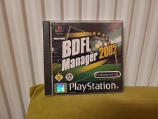 PS1 BDFL Manager 2002 in OVP mit Anleitung Playstation 1