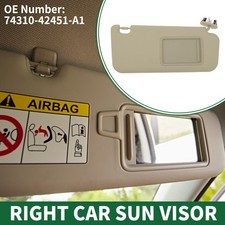 Rechte Auto-Sonnenblende für