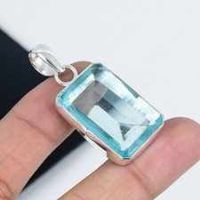 Aquamarin Apatit Edelstein