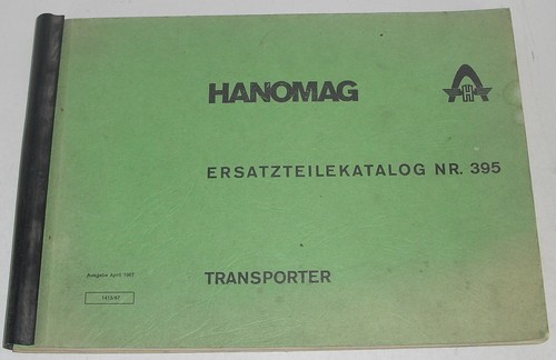Teilekatalog hanomag 25 - f,