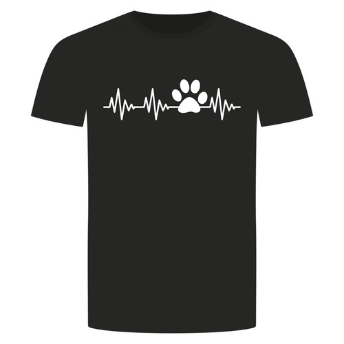 Herzschlag katzenpfote shirt - katzenpfote, t-shirt
