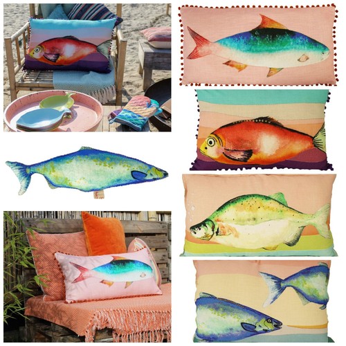 Kissen costa fisch meer - kissen,