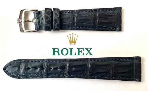 Rolex blau krokodil - rolex,