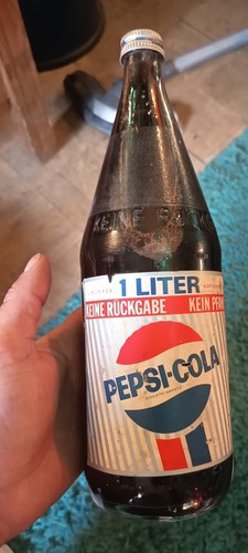 Liter pepsi glasflasche aus - 1,