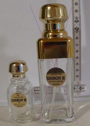 Leerer flakon givenchy - leerer,