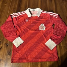 1. FC Köln Trikot Adidas 80er Jahre Gr. 1/2 Vintage #1 Torwart Made in W-Germany