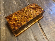 Antikes kleines Holz Kästchen