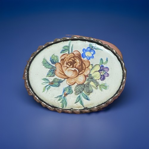 Vintage porzellan brosche mit - vintage,