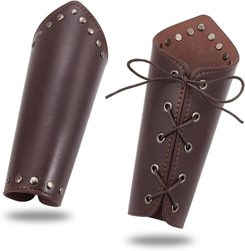 Leder armschützer - leder,