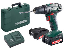 Metabo BS 14.4 Akku-Bohrschrauber Akkuschrauber 2 Akkus Koffer 14V 1,5 Ah 40Nm