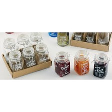 Glas dosen storage - glas, 6tlg