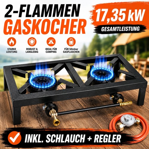 Camping gaskocher flammig - camping,