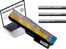 Akku Für L09L6Y02 L09S6Y02 Lenovo G560 G570 G575 G770 G780 Z460 Z465 L10C6Y02