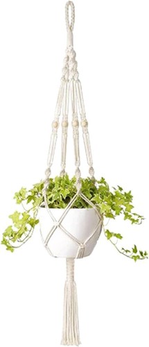 Makramee blumenampel boho - boho, deko