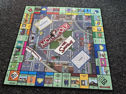 Monopoly die simpsons - monopoly,