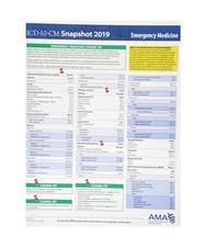 ICD-10-CM 2019 Snapshot Coding