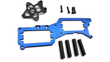 Alu Servo-Einfassung + Kunststoff Teile für RC Car Rebel LRP 133016  (1247-76)