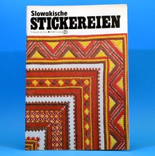 Slowakische Stickereien | Sticken | Verlag für die Frau | DDR EA 1984 M