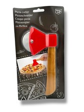 Pizzaschneider Pizzamesser Pizzacutter / Axt Muster  Ca 20x10cm