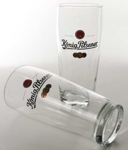 König pilsener bier glas - x,