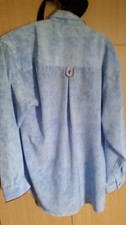 LECHE HERRENHEMD (wunderschönes hemd-37/38-passend bis 40-hellblau