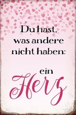 Ontrada Holzschild 12x18cm EIN