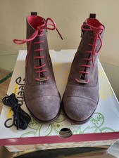 DEERBERG Leder Stiefeletten TAUPE Größe 37, fast wie NEU! 