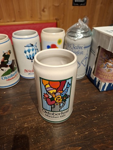 Oktoberfest krug 1981 - oktoberfest,