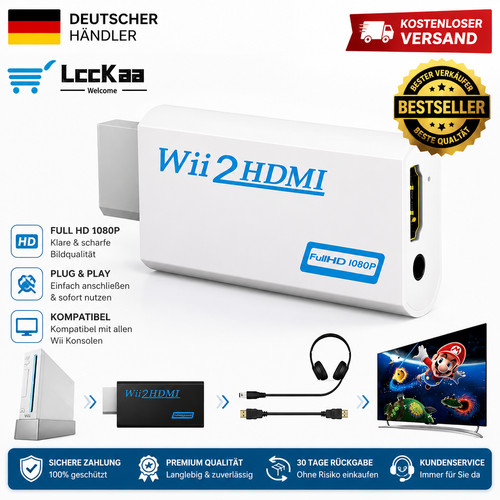 Wii auf hdmi konverter - wii,