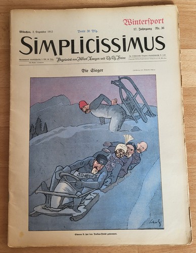 Simplicissimus 1912 original - simplicissimus,