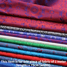 Ethnisch Kunstseide Satin