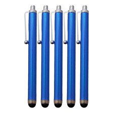 5 x Stylus Touchpen blau