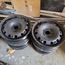 4 X Stahlfelgen 6 J x 15 Zoll von VW Polo Cross  6c