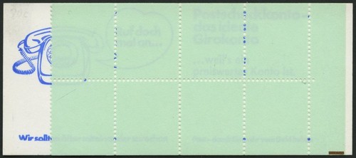 Markenheftchen 1974 - markenheftchen,