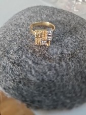 Goldring 585 mit Diamant 750