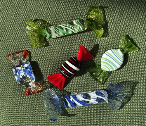 Bonbons aus glas - 5, zarte