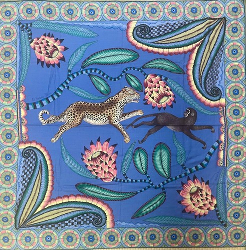 Hermes tuch the savana dance - hermes,