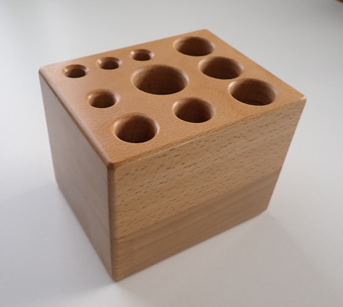 Werkzeughalter holzblock - holzblock, /
