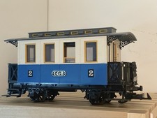 LGB 3012 Personenwagen blau 2. Klasse Spur G IIm Personenzug Stainz Zug  