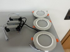 3X LED Spot Einbaustrahler Set 6W Einbauleuchte Deckenleuchte Lampe wie neu