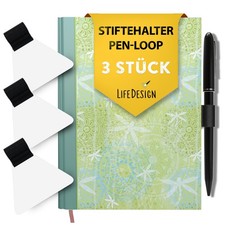 3 Stifthalter selbstklebend Stiftschlaufe Stiftehalter Stift Halterung Organizer