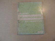Werkstatthandbuch  Suzuki DR 650 R S RS RSE RSEU Modelljahr 1990-1992